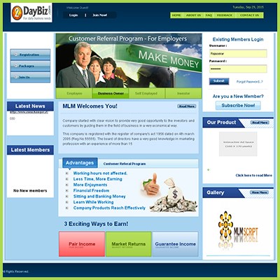 PHP MLM Software: MLM Software